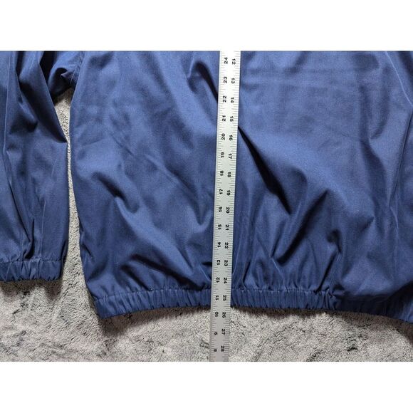 Eddie Bauer Long Sleeve 1/4 Zip Windbreaker Women's Size Large Blue - Picture 6 of 14